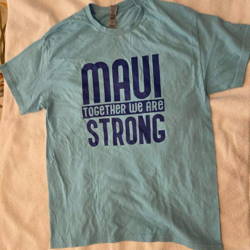 T-shirt, mens medium.  New never worn.  Lahaina Strong, support your Maui ohana